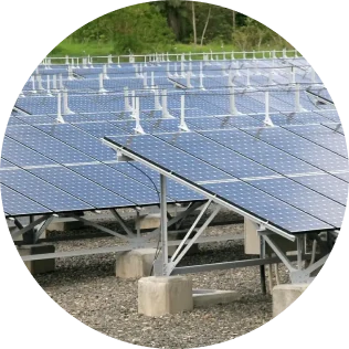 Solar power installation